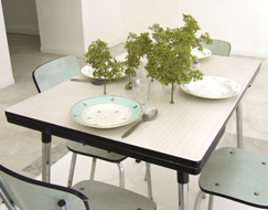 Une forêt sur une table