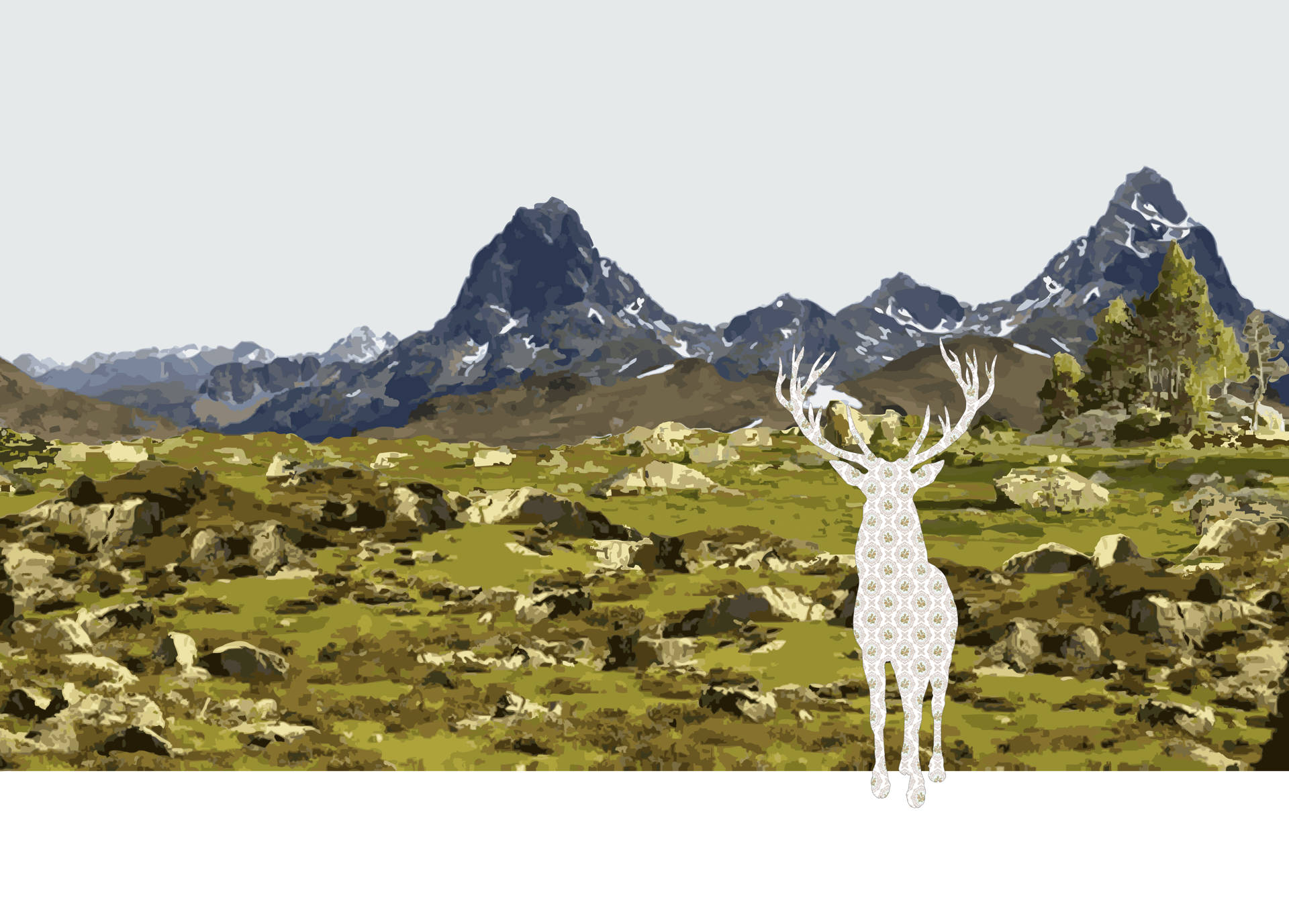 Fresque Scène de montagne 2009-2015